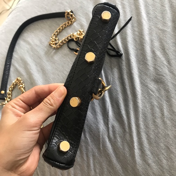 Rebecca minkoff crocodile mini MAC crossbody purse - Picture 4 of 7